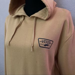 Vans Sweatshirt Hoodie Yellow Unisex